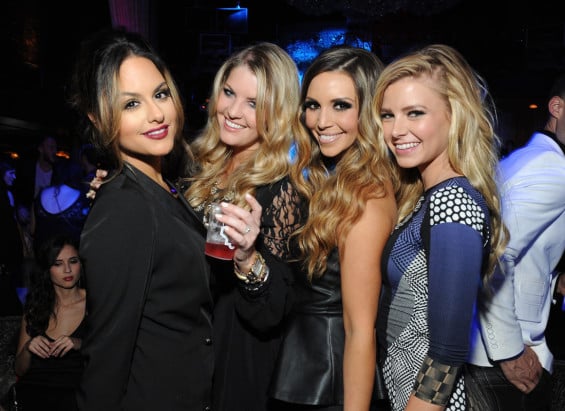 LtoR PiaToscano, Pandora Vanderpump_ Scheana Marie, and Ariana Madix at Ok! Magazine's Pre-Oscar party. Image courtesy of Getty Images