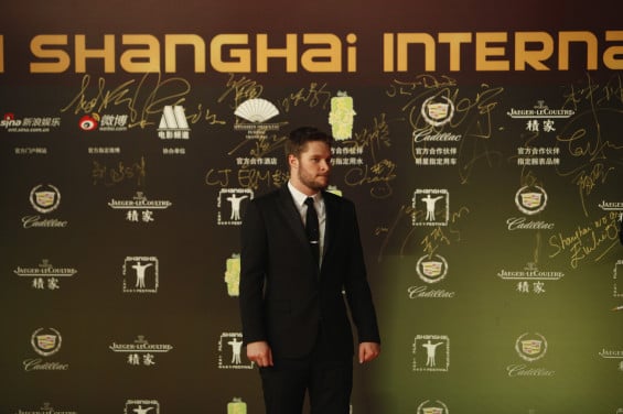 SHANGHAI, CHINA - JUNE 22: Jack Reynor poses for a picture at the Shanghai premiere of "Transformers" on June 22, 2014 in Shanghai, China. (Photo by Kevin Lee/Getty Images for Paramount)