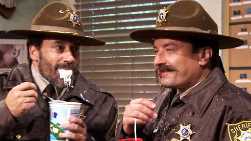 Pat and Pete aka Jon Hamm and Jimmy Fallon of Palisades Park Pet Patrol on "The Tonight Show Starring Jimmy Fallon".