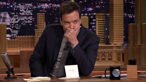 Jimmy Fallon pens thank you notes to Toronto mayor Rob Ford, British Open winner Rory McIlroy and TV broadcaster Tom Brokaw on "The Tonight Show Starring Jimmy Fallon" July 25