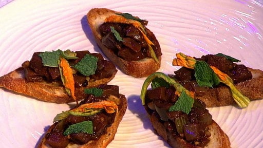 Learn how to make chef Mario Batali's delicious Sicilian Eggplant Caponata! He shared his famous recipe on "The Chew" on Wednesday, September 3rd.
