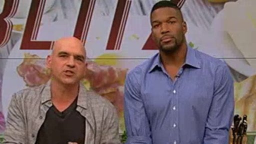 Chef Michael Symon and NFL Hall of Famer Michael Strahan make a delicious tomato & ricotta tart on "The Chew" on Friday, September 12th!