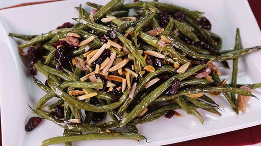 Candace Rose Learn how to make the delicious Roasted Green Beans with Warm Vinaigrette Clinton Kelly and Kristin Chenoweth made on the Monday, November 24th episode of "The Chew"