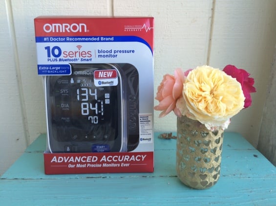Enter to win an Omron BP785 10 Series Automatic Blood Pressure Monitor! Giveaway Candace Rose CandieAnderson