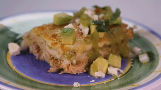Learn how to make the delicious authentic Mexican green chile chicken enchiladas that chef Michael Symon made on "The Chew" on Thursday, December 11th.