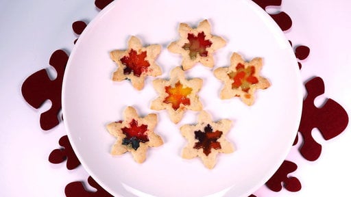Learn how to make the delicious festive Stained Glass Holiday Shortbread Cookies that Clinton Kelly made on "The Chew" on Wednesday, December 17th!