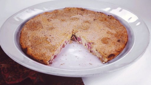 Learn how to make the delicious potato salami cheesecake that chef Mario Batali prepared on "The Chew" on Thursday, December 18th, 2014 with the New York City Rockettes!