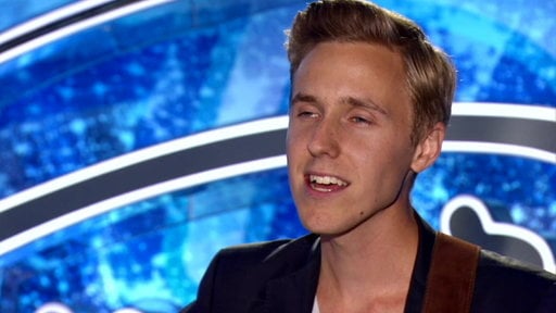 Cody Fry sings "Somewhere Over The Rainbow" during his beautiful "American Idol" season 14 audition.