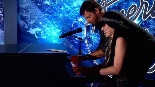Harry Connick, Jr. and Jess Lamb have a jam session during her American Idol season 14 audition!