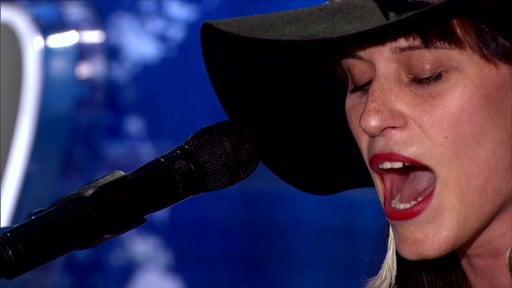 28 year old jazz musician Jess Lamb from Cincinnati, Ohio sings the classic "Ain't No Sunshine" on American Idol: Season 14.