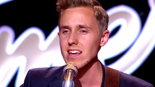 American Idol Season 14 episode 10 Hollywood Week. Cody Fry sings "Lilac Wine" during his Idol audition.