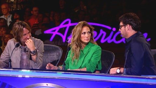 Keith Urban, Jennifer Lopez, and Harry Connick, Jr. talk American Idol group day strategy.