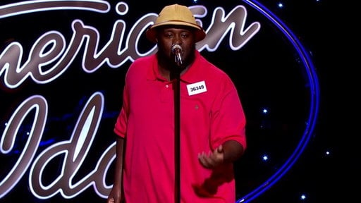 american idol season 14 Big Ron (age 24) performs his original audition song, Marivin Gaye's "Let's Get It On" in Hollywood.