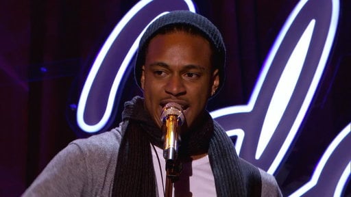 Savion Wright, age 22 performs John Mayer's "I Don't Trust Myself" during his American Idol audition at the House of Blues!