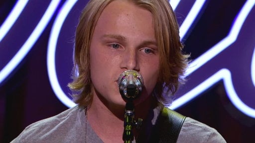 Riley Bria sings Lady Antebellum's "Love This Pain" during his American Idol performance at the House of Blues!