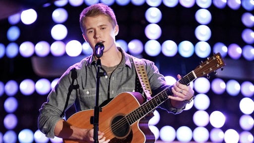 Cory Kent White sings "Chicken Fried" during his blind audition on "The Voice"!