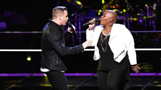James McNeiece vs. New Orleans native Tonya Boyd-Cannon of Team Adam Levine sing Michael Jackson's "P.Y.T. (Pretty Young Thing) on The Voice on Monday, March 9th.