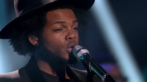 American Idol season 14 episode 24 Billboard Night: Quentin Alexander sings the hit song "Latch" by Disclosure featuring Sam Smith.