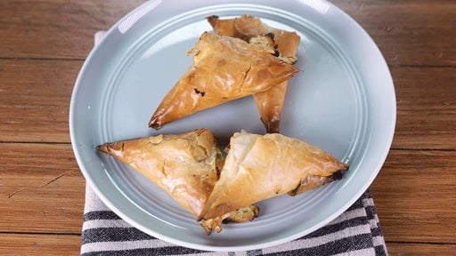 Learn how to make the delicious Greek inspired feta and dill tiropita that chef Michael Symon made on "The Chew" on Thursday, April 16th.