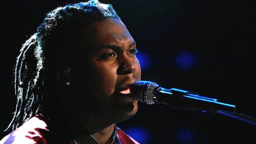The Voice season 8 episode 19 top 10 perform: Rob Taylor of Team Christina sings Donny Hathaway's classic "A Song for You".