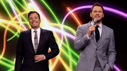 Watch "Jurassic World" star Chris Pratt and Jimmy Fallon play Nonsense Karaoke to the tunes of "Uptown Funk" and "Stay With Me" on the Friday, April 24th episode of "The Tonight Show"!