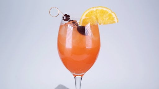 Learn how to make the fabulous Michigan spritz that chef Mario Batali made on "The Chew" on Monday, May 11th, 2015.