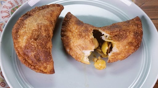 Learn how to make Irene Santana's recipe for Grandma's Empanadas as seen on the Tuesday, May 12th episode of "The Chew".