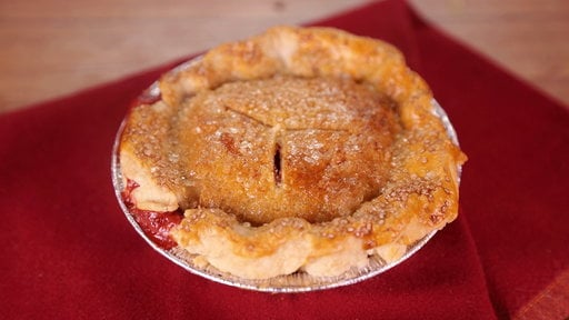 Learn how to make the delicious personal strawberry rhubarb pies that "Empire" star Jussie Smollett made on "The Chew" on Monday, May 18th. *This is his mother Janet Smollett's recipe!