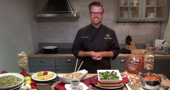 Celebrity chef and Top Chef All Stars winner Richard Blais joined Candace Rose for an interview to dish on his favorite smoked foods, and delicious smoked flavored recipes using Boar's Head Black Forest Beechwood Smoked Ham.