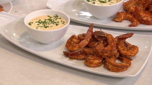 Learn how to make the delicious buffalo grilled shrimp that chef and Food Network host Giada De Laurentiis made on the Monday, June 29th episode of the Today show.