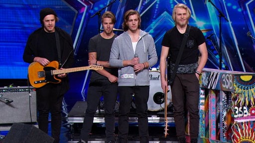 Watch America's Got Talent Season 10 Episode 7. Pop rock band 3 Shades of Blue pump up the jams on the AGT stage.