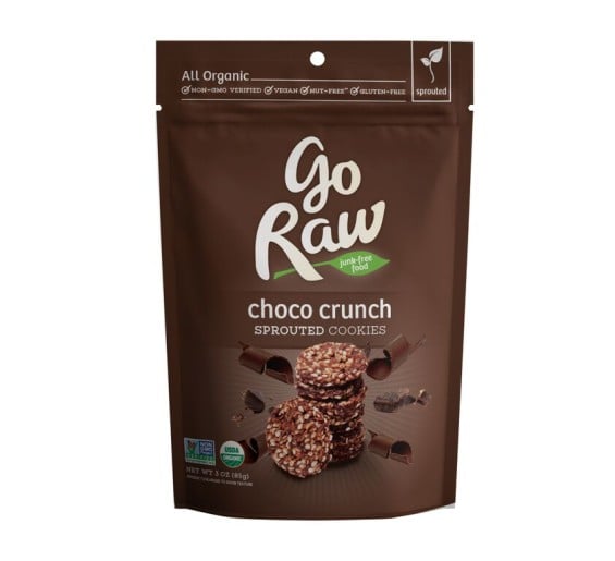 Go Raw Choco Crunch chocolate cookies