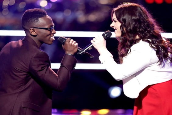 Watch The Voice Season 10 Episode 8 The Battles Round 3: See Abby Celso vs. Brian Nhira (of Team Pharrell, advisor Sean "P.Diddy" Combs) perform Maroon 5's hit song "Sugar" on Monday, March 21st during the battle rounds!