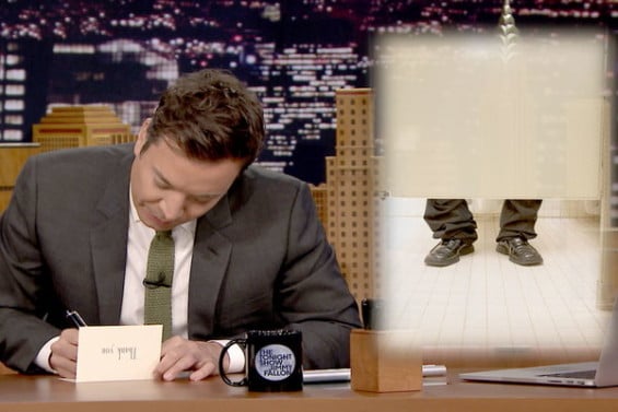 Watch Jimmy Fallon pen thank you notes on the Friday, March 18, 2016 episode of "The Tonight Show Starring Jimmy Fallon" to Pope Francis and Instagram, "The Bachelor" and Lauren B, John Kasich, and much more!