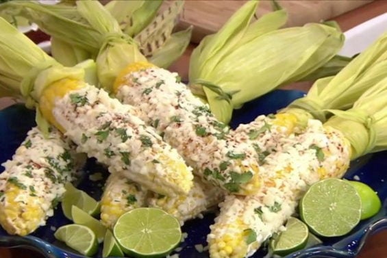 Watch chef Michelle Bernstein show Al Roker how to make delicious grilled Mexican corn, and grilled shrimp salad with chilies and crispy tortillas on the Friday, July 15, 2016 episode of the Today show.