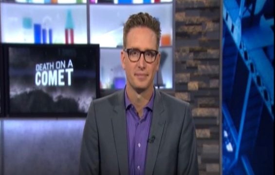 Renowned scientist Dr. Dan Riskin joined Candace Rose for an interview to discuss the Science Channel special he is hosting "DEATH ON A COMET: THE ROSETTA MISSION" on Friday, September 30, 2016.