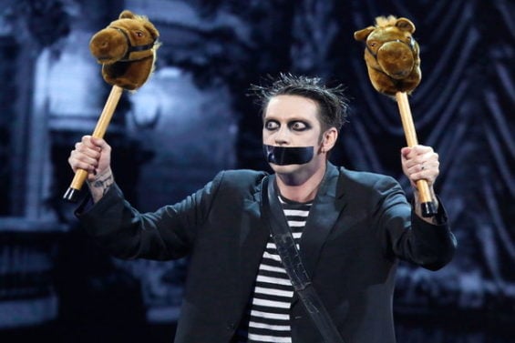Watch America's Got Talent Season 11 Live Finale Episode 22: Tuesday, September 13, 2016: See eccentric comedian Tape Face (and his assistant Mel B) wow the crowd with his hilarious performance.