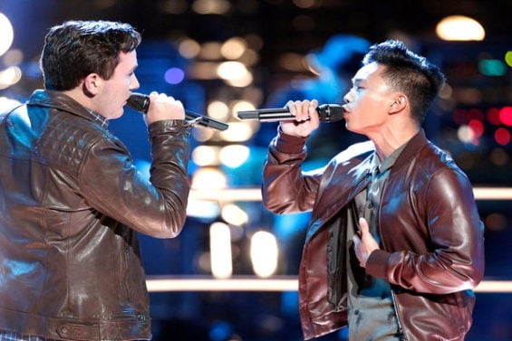 Watch The Voice Season 11 Episode 10 Battles Night 3 Videos On Monday, October 17, 2016. Christian Fermin vs. Gabe Broussard of Team Blake Shelton (mentored by Bette Midler) sing Hoobastank's hit song "The Reason" earlier this evening!