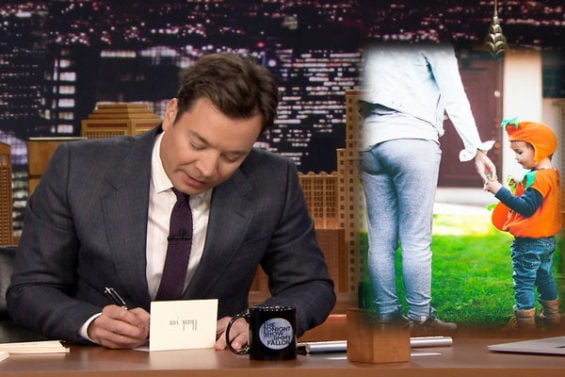 Watch Jimmy Fallon write thank you notes to trick or treating, Halloween parties and more on the Friday, October 28, 2016 episode of the Tonight Show!
