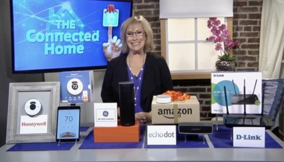 Renowned tech expert Andrea Smith joined Candace Rose for an interview to share the top smart devices for the home just in time for the holidays Candie Anderson blog.