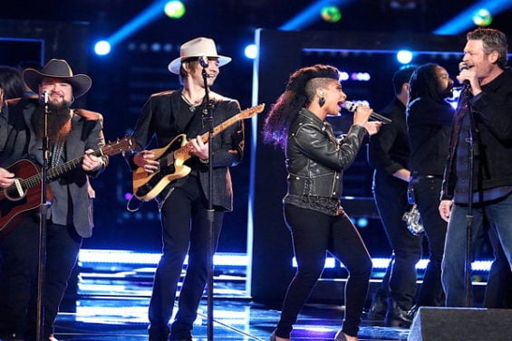 The Voice Season 11 Episode 20 Live Top 11 Eliminations Videos: If you love Huey Lewis and the News, you'll enjoy Team Blake's cover of "The Heart of Rock & Roll"! See Blake joins Sundance Head, Austin Allsup and Courtney Harrell for a performance of "The Heart of Rock & Roll" by Huey Lewis and the News.