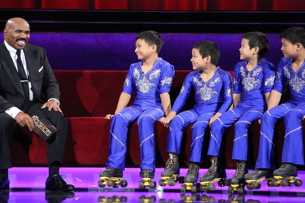 Watch Little Big Shots Season 2 Episode 2 "Little Barber Shop" Videos, Sunday, March 12, 2017: See these talented and amazing rollerskating acrobats from the Shenyang Youth Troupe in China. They are so unbelievably talented! PS: In the words of Steve Harvey, don't try this at home.