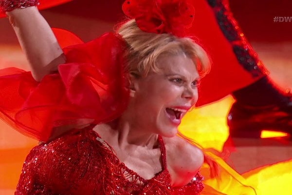 Watch Dancing With The Stars Season 24 Episode 2 Videos: Monday, March 27, 2017! See legendary actress/singer Charo dance a Passionate Paso Doble with partner Keo Motsepe to the tune of hit song "Espana Cani" by Charo. She danced in red to honor her mom and Spain. They scored a 25/40 for their week 2 performance.