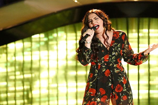 Watch The Voice Season 12 Episode 7 Blind Auditions Night 7 Videos: Tuesday, March 14, 2017. See musician/creative recruiter Jozy Bernadette, age 25 of Grand Forks, North Dakota (she's also the daughter of NBA legend Glenn Hansen who played for the Chicago Bulls). She rocked The Guess Who's hit song "American Woman" on the Voice stage! Adam Levine and Gwen Stefani both pressed their buttons and turned their red chairs around for her. Ultimately she chose Gwen Stefani as her coach! Congrats to Team Gwen.