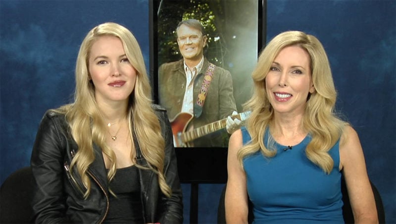 Country legend Glen Campbell's wife Kim and daughter Ashley Campbell joined Candace Rose for an interview to discuss Glen's new album Adios, and share tips for caregivers caring for a loved one with Alzheimer's disease. candieanderson blog