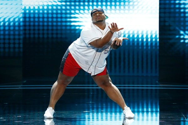Watch America's Got Talent Season 12 Episode 10 Judge Cuts 3 Videos: Tuesday, August 1, 2017. See talented choreographer/dancer Oscar Hernandez (age 34 years of California) and cheerleaders dance to Jessie J., Ariana Grande and Nicki Minaj's hit song "Bang Bang". He wowed the judges and his parents with his amazing dance!