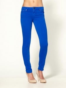 Sanctuary The Charmer Skinny Denim in Cobalt Blue. Piperlime