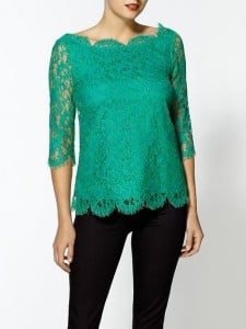 Madison Marcus Elegance Lace Blouse