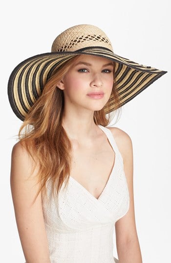 Laundry by Shelli Segal Angelina Striped Sun Hat. Nordstrom