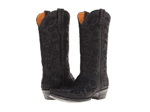Old Gringo embroidered Clarise cowboy boots in all black. Zappos